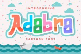 Adabra: A Whimsical Font for Digital Branding