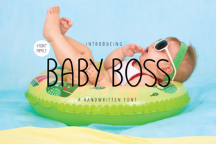 Baby Boss Font for Handmade Creations