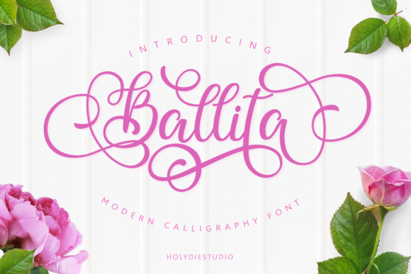 Ballita Script: A Versatile Script Font for Editorial Design