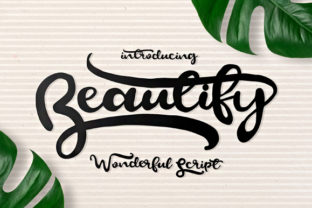 Beautify Script: A Versatile Script Font for Modern Web Design