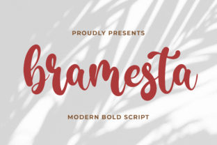 Bramesta Script Font for Web Design