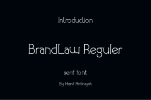 Brandlaw: A Serif Font That Elevates Your Brand’s Visual Story