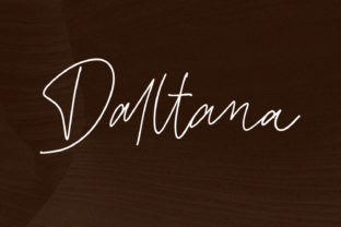 Daltana: A Modern Script Font for Polished Branding