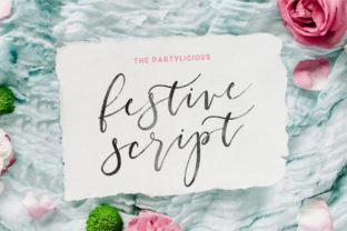 Festive: A Handwritten Font That Brings Modern Elegance to Branding