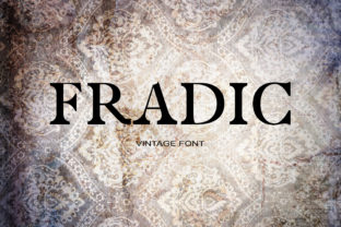 Fradic: A Serif Font That Elevates Digital Branding