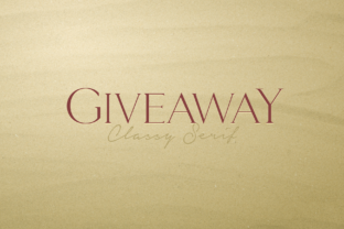 Giveaway: The Serif Font That Elevates Your Brand