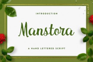 Manstora: A Script Font That Breathes Life Into Editorial Design