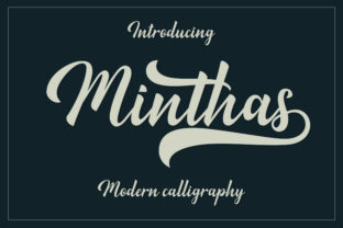 Minthas Script: A Timeless Font for Small Business Branding
