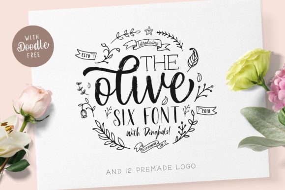 Olive Family: A Sweet Script Font for Handmade Creations