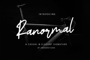 Ranormal: A Handwritten Font That Elevates Branding