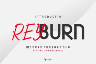 Reyburn: A Modern Sans Serif Font for Digital Design