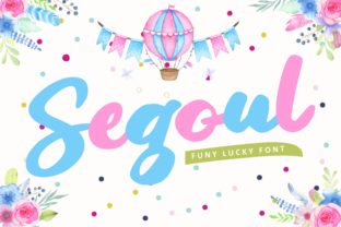 Segoul: A Playful Script Font for Web Design