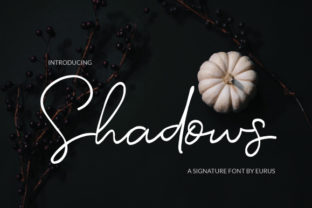 Shadows: A Script Font That Adds Charm to Every Project