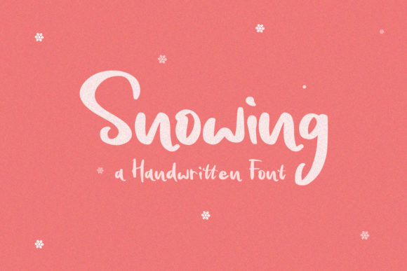 Snowing