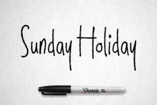 Sunday Holiday: A Script Font for Editorial Elegance