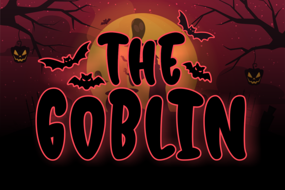 The Goblin Font for Spooky Branding Projects