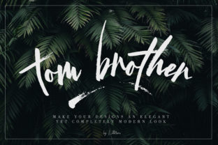Tom Brother Font for Campaign Creativity